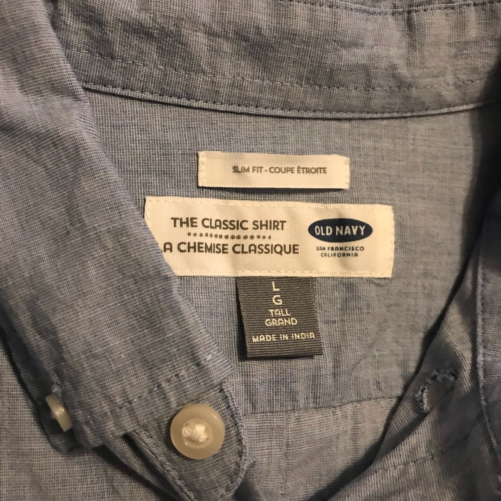 Old navy button up shirt